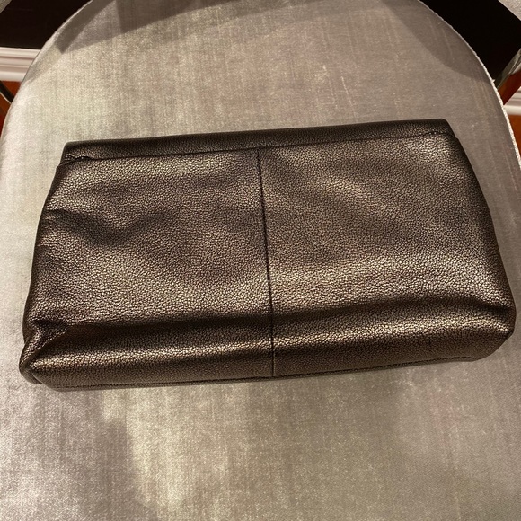 Coach Metallic Leather Turnlock Clutch - Picture 6 of 6